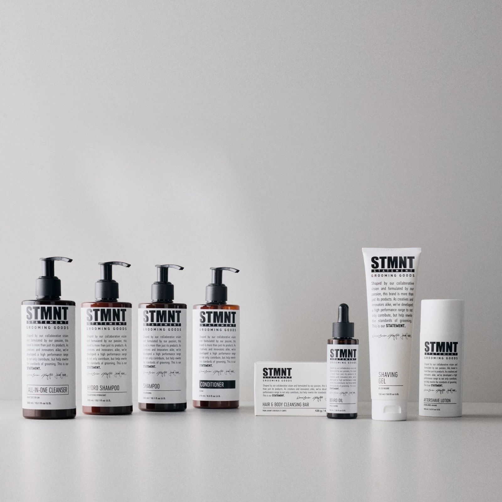STMNT Serum in the complete care and styling range