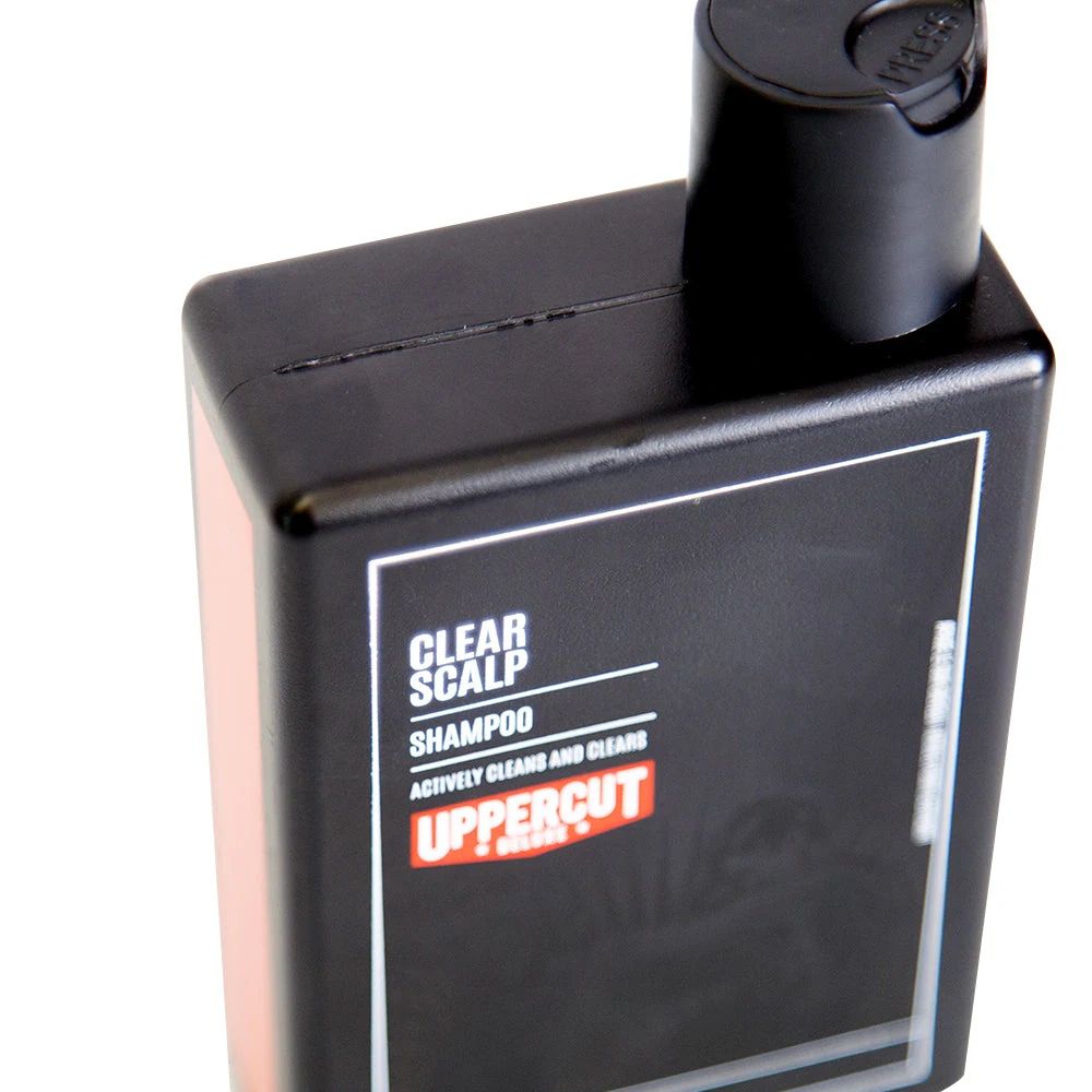Uppercut Clear Scalp Shampoo - 240ml packaging detail, view 2