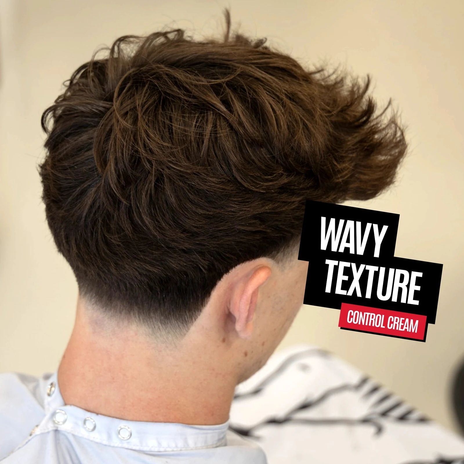 Uppercut Deluxe Control Cream professional styling result and application, view 3