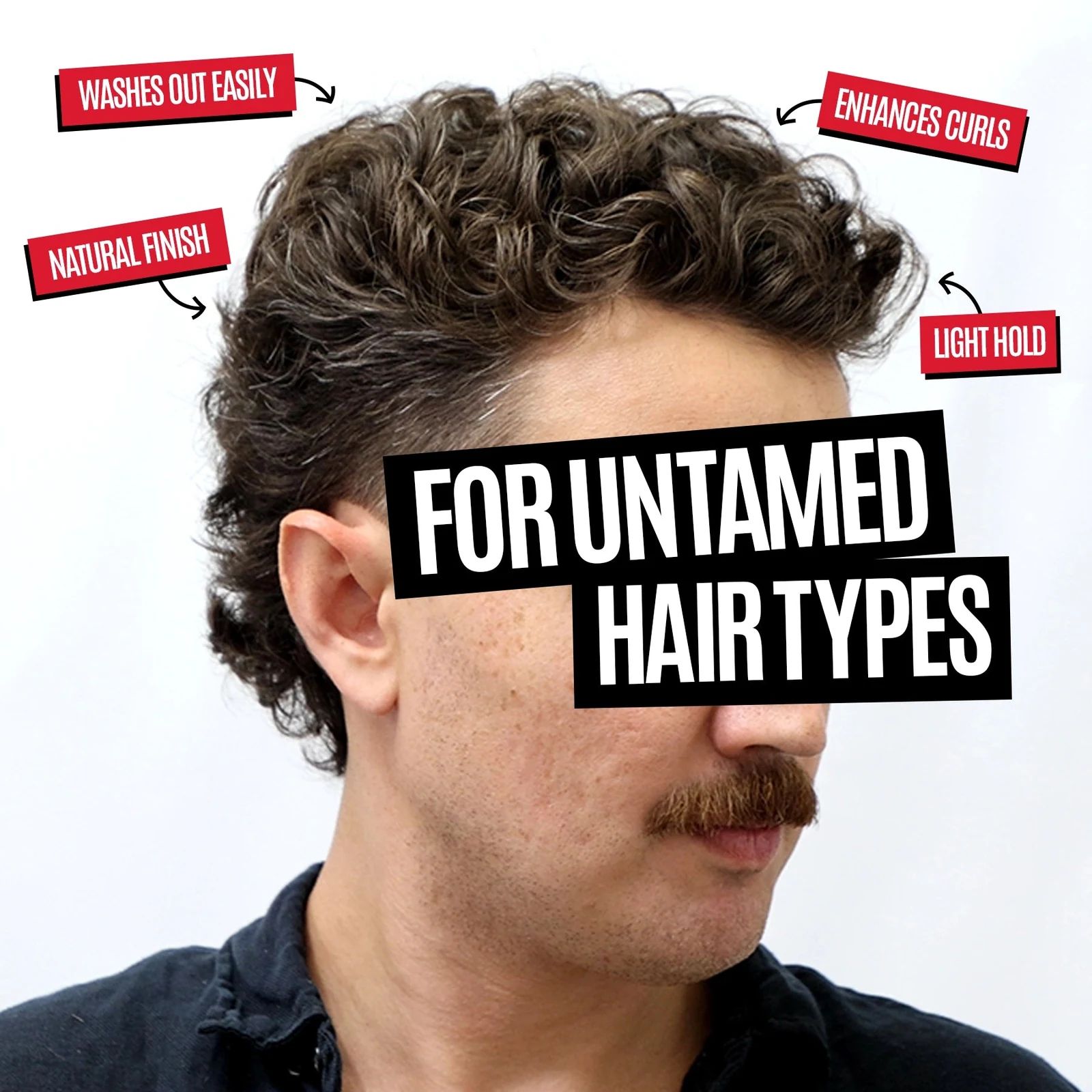Uppercut Deluxe Control Cream professional styling result and application