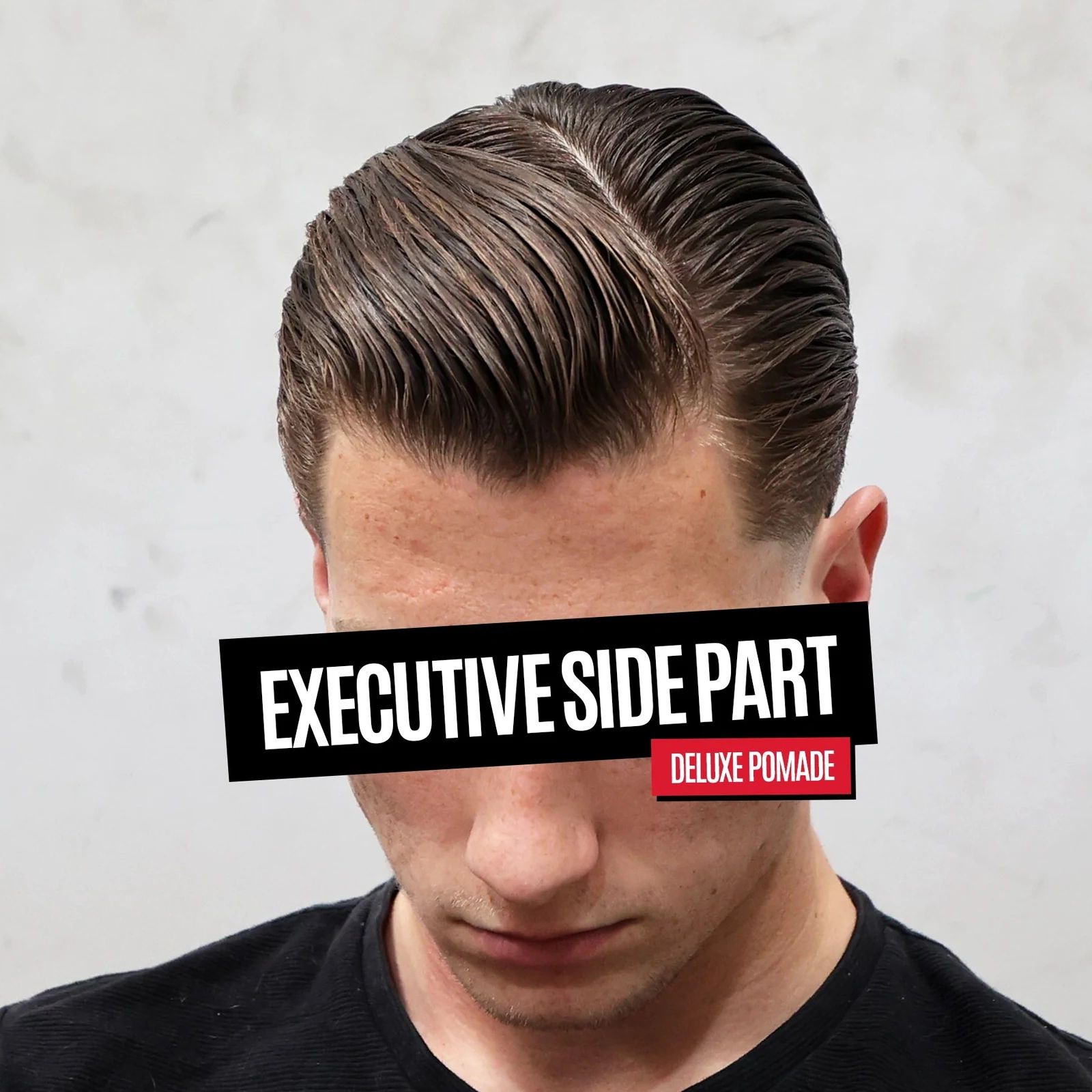Uppercut - Deluxe Pomade - 300g professional styling result and application, view 3
