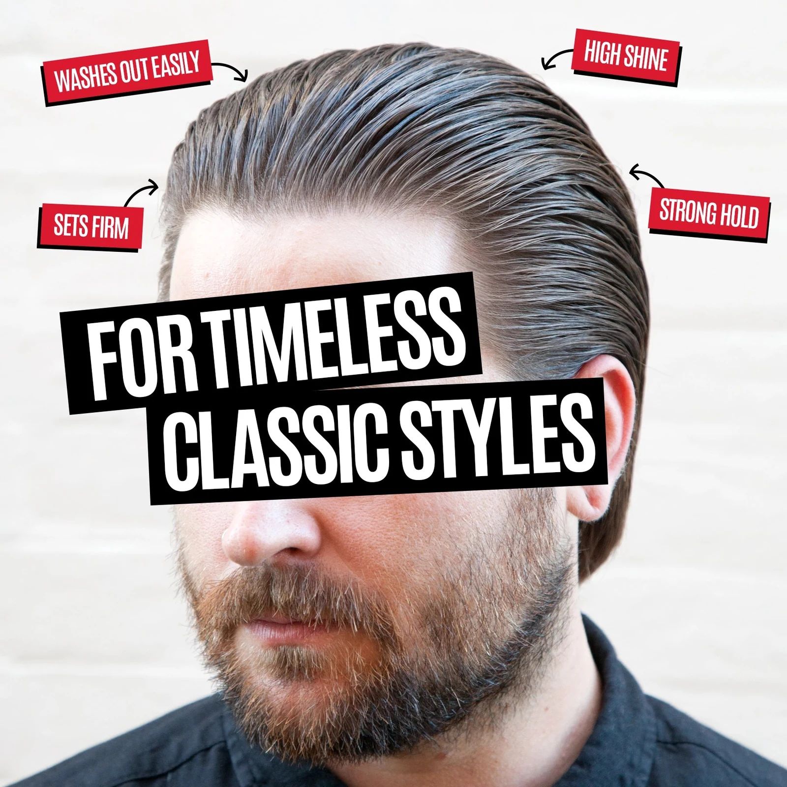 Uppercut Deluxe Pomade - 30g professional styling result and application