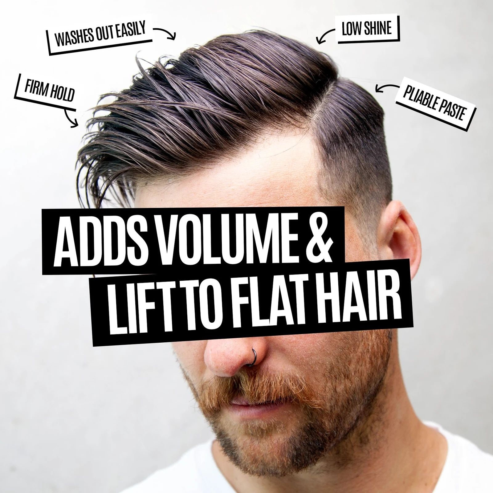 Uppercut Featherweight Styling Wax - 70g professional styling result and application