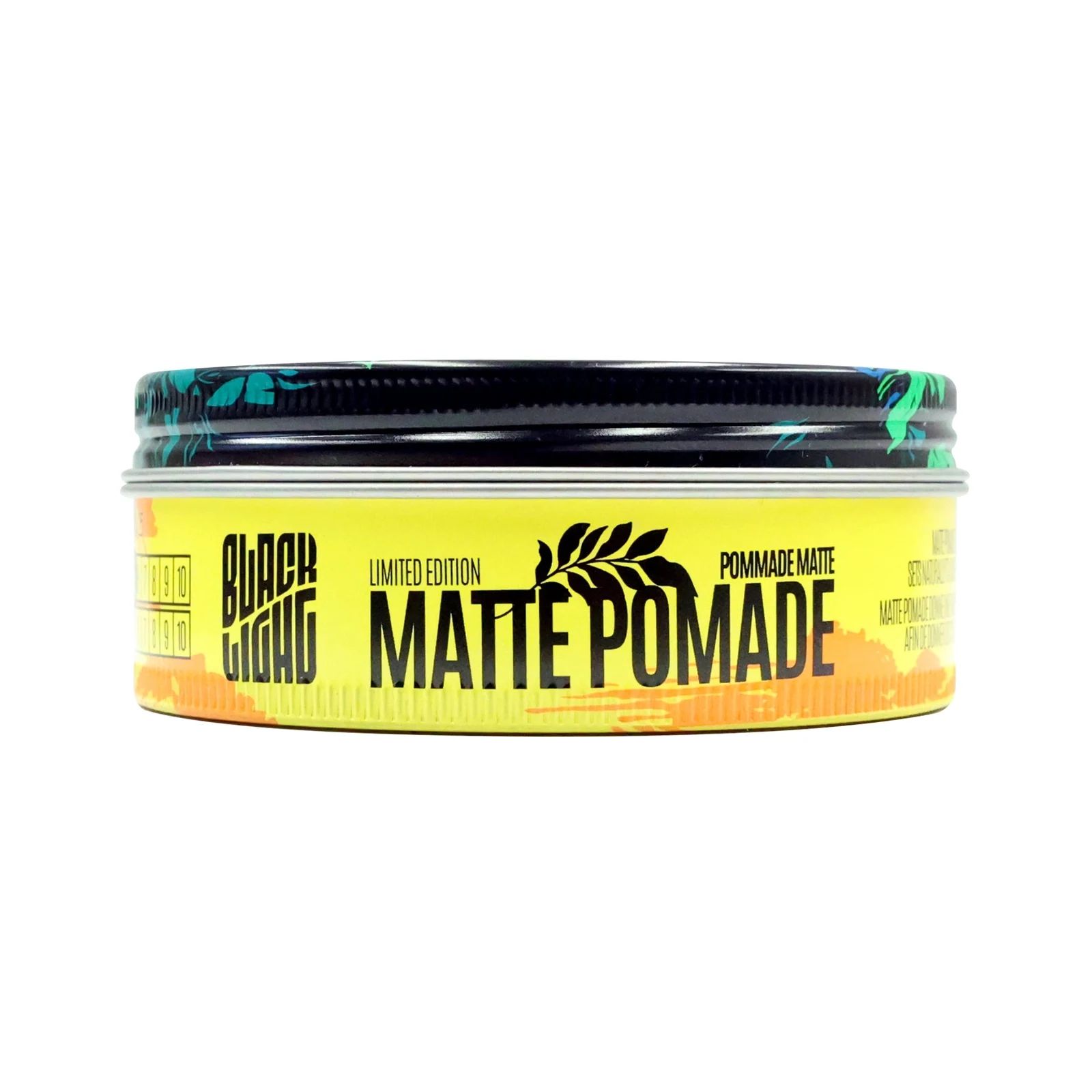 Black Light Matte Pomade Tin Side, view 2