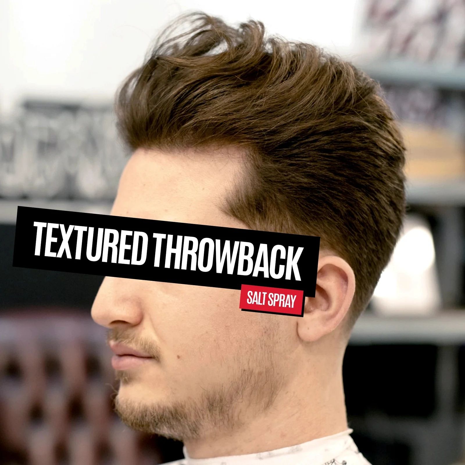 Uppercut Salt Spray professional styling result and application, view 3