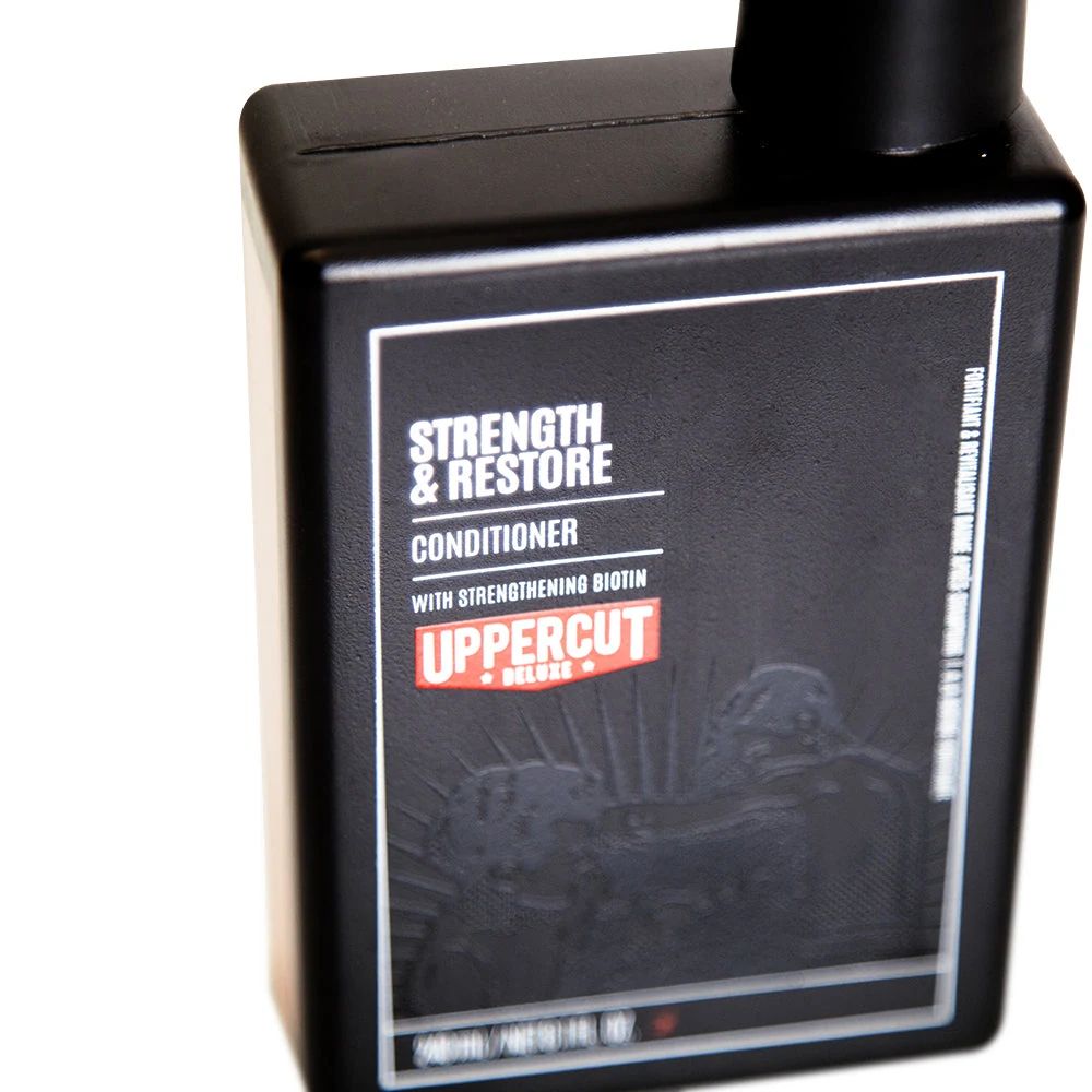Uppercut Strength and Restore Conditioner - 240ml packaging detail, view 2