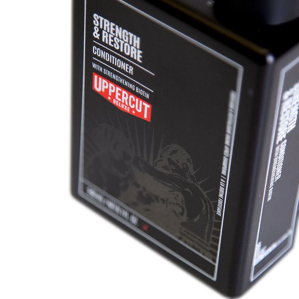 Uppercut Strength and Restore Conditioner - 240ml packaging detail, view 3