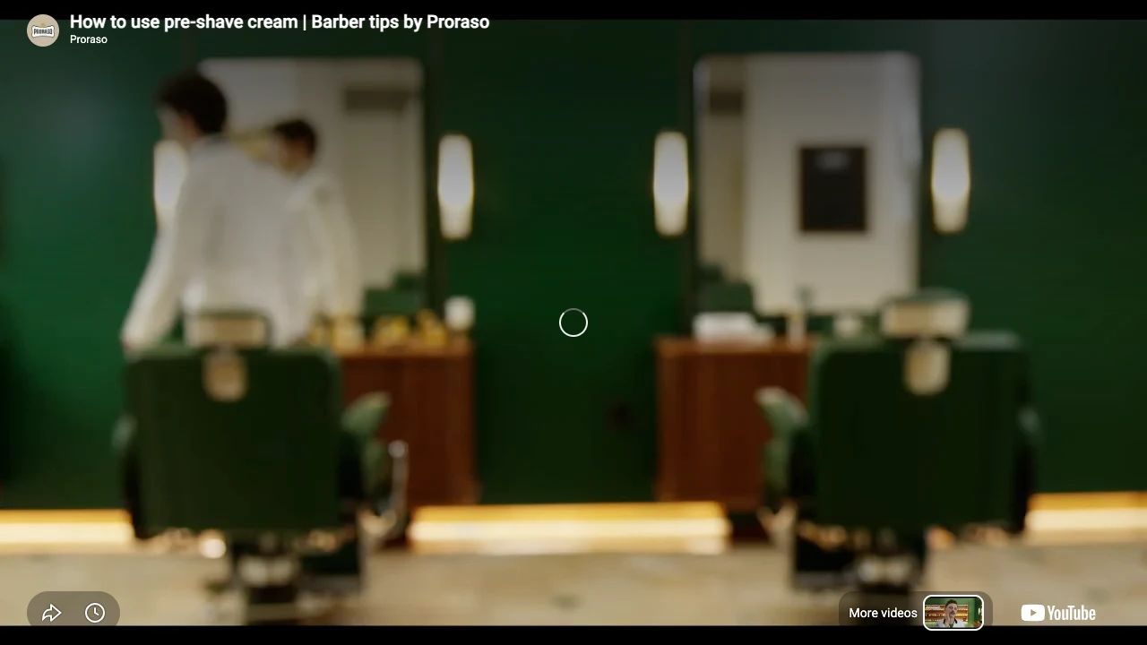 Proraso - Pre-Shave Cream - Refresh - 300ml professional pre shave preparation tutorial step 2