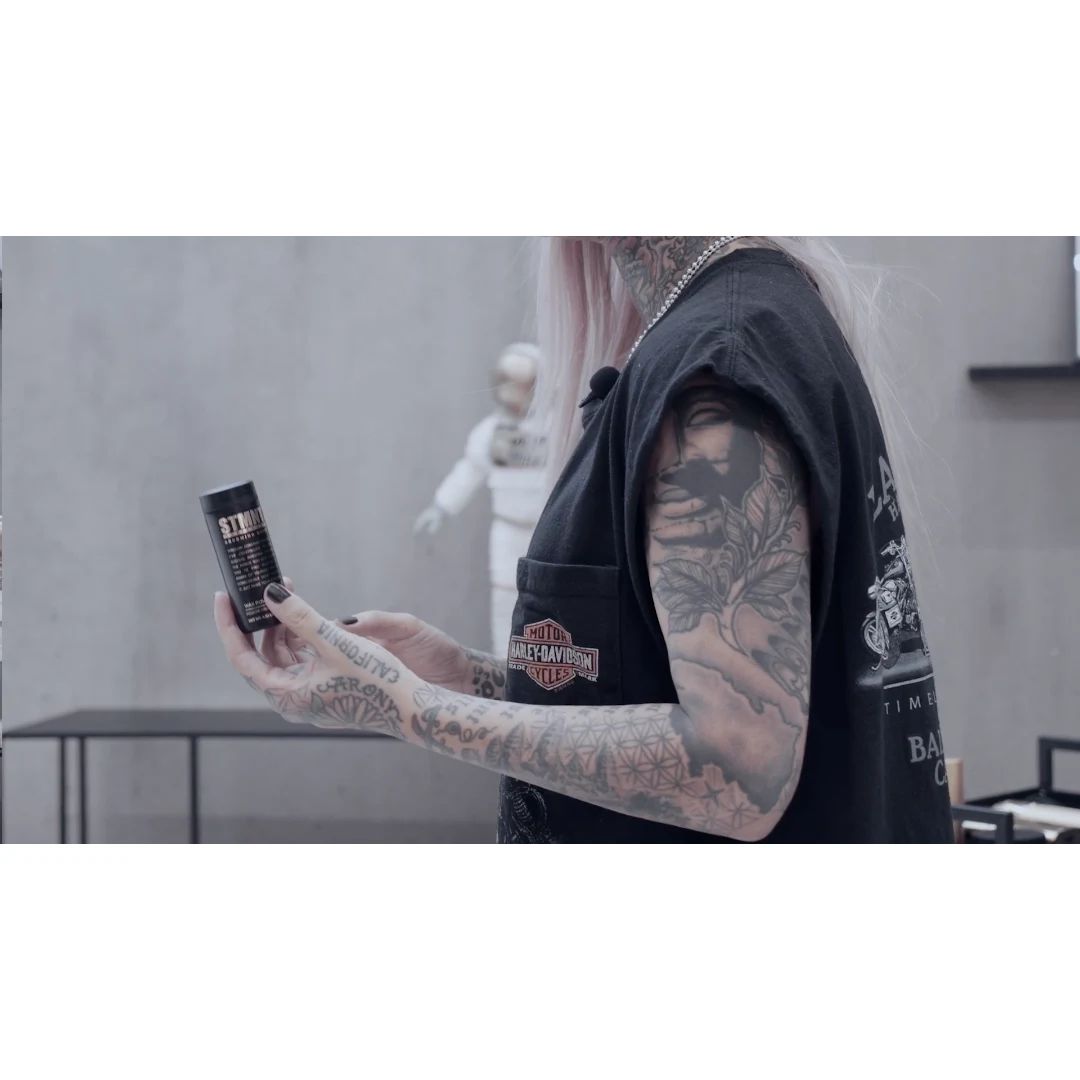 STMNT - Wax Powder Semi-Matte Finish professional STMNT - Wax Powder Semi-Matte Finish how to and styling tutorial step 3