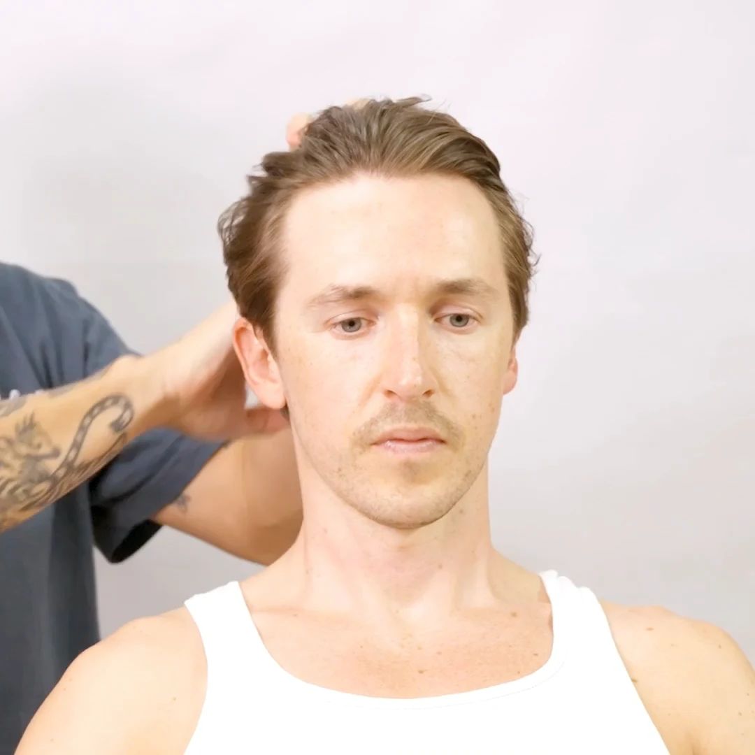Uppercut - Texture Cream - 100g professional Texture Cream application tutorial step 2