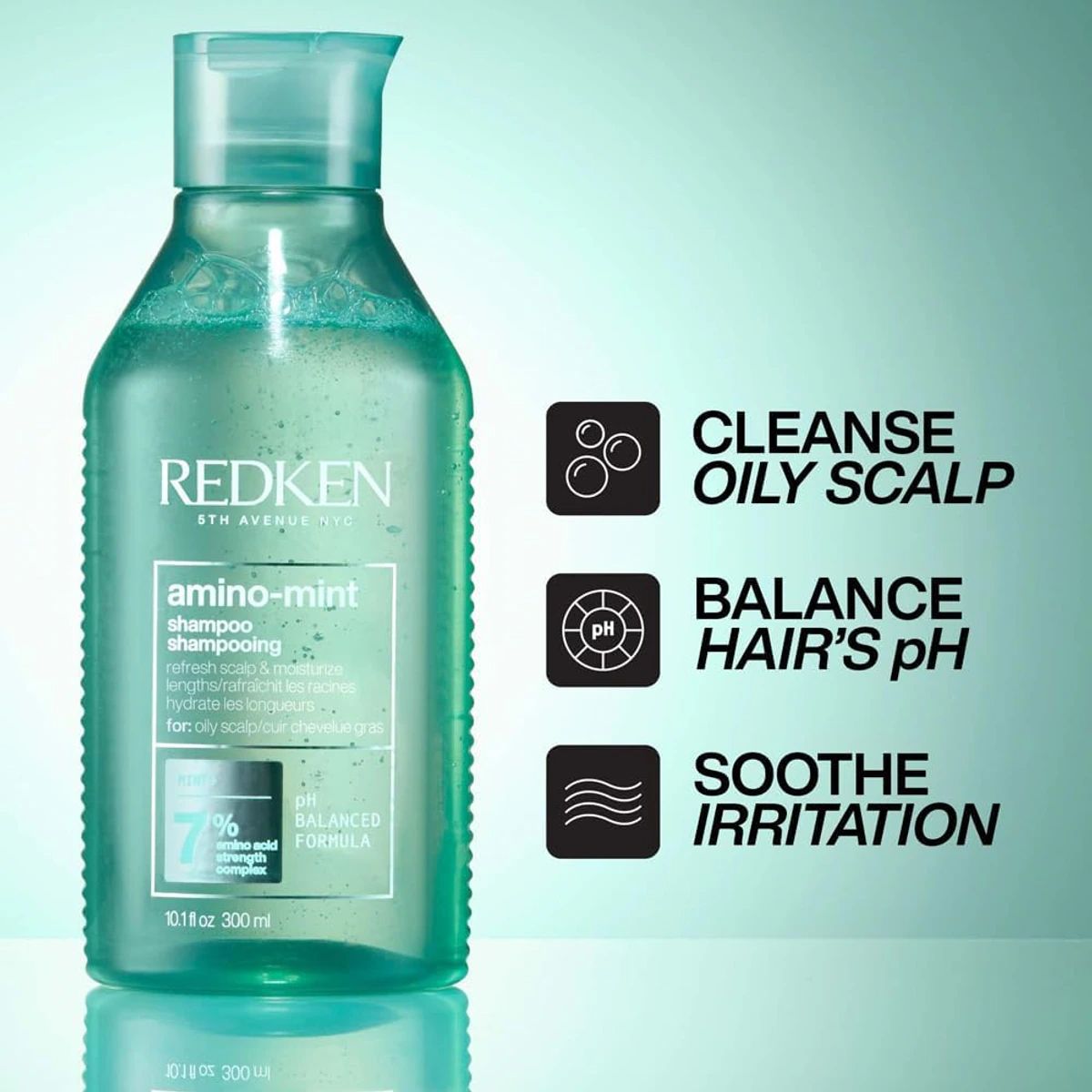 Redken - Amino Mint Shampoo - 300ml verified application, result, or product detail 1
