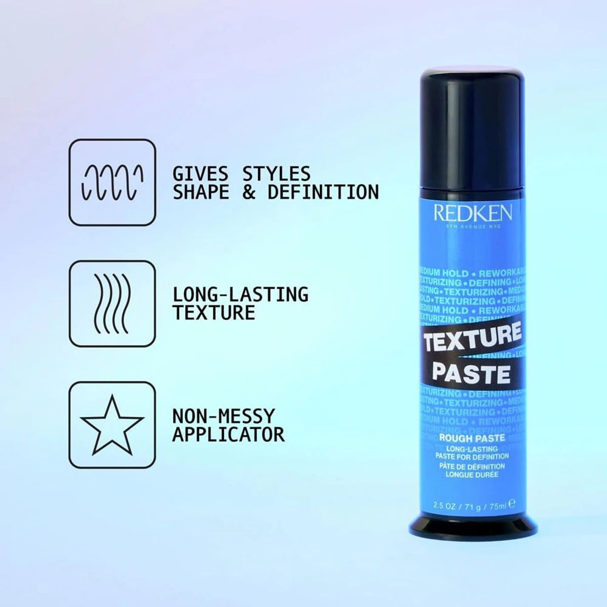 Redken - Texture Paste - 75ml verified application, result, or product detail 2