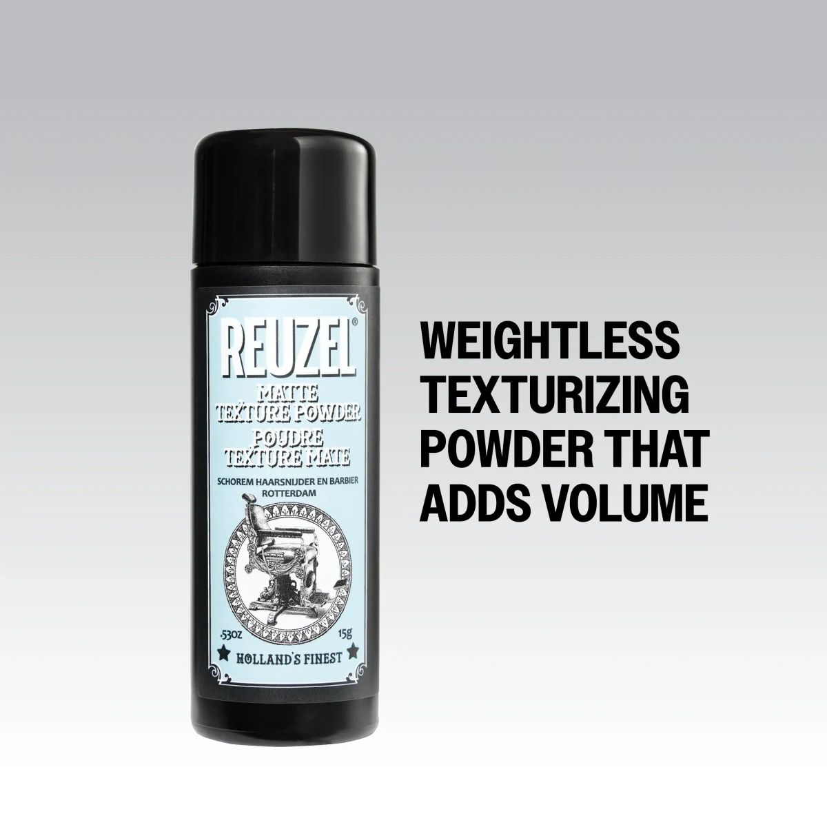 Reuzel Matte Texture Powder weightless texture and volume detail