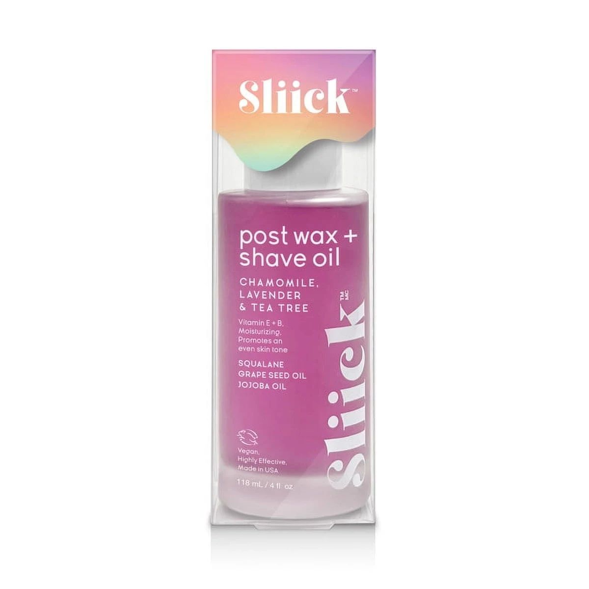 Sliick Post wax shave oil 118ml